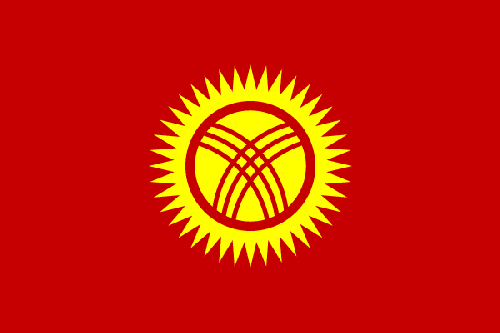 flagge Kirgistan